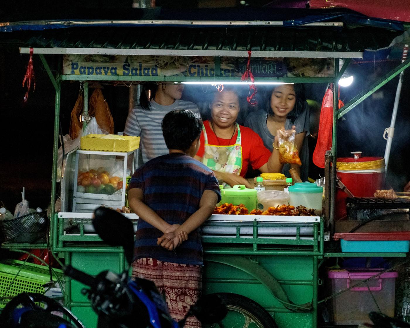 Street food cart - Khao Lak, Thailand